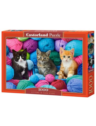Castorland Kittens in Yarn...