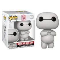 Funko Pop! Movies: Big Hero 6 – Baymax With Heart Hands (Oversized) 1511 Vinyl Figure